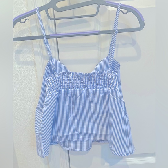 Blue and white striped top - Picture 2 of 4
